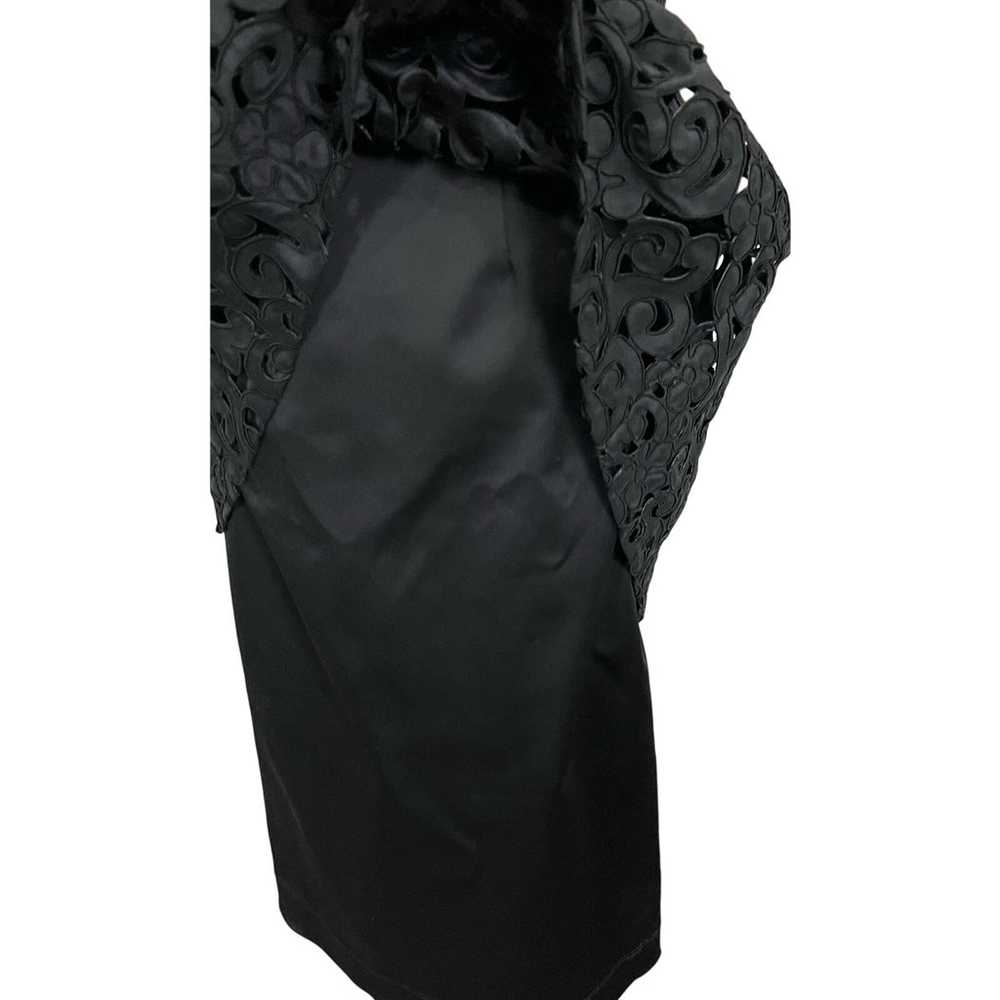 Chetta B Sherrie Bloom Peter Noviello Black Dress… - image 5