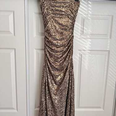 Badgley mischka gold sequin - Gem