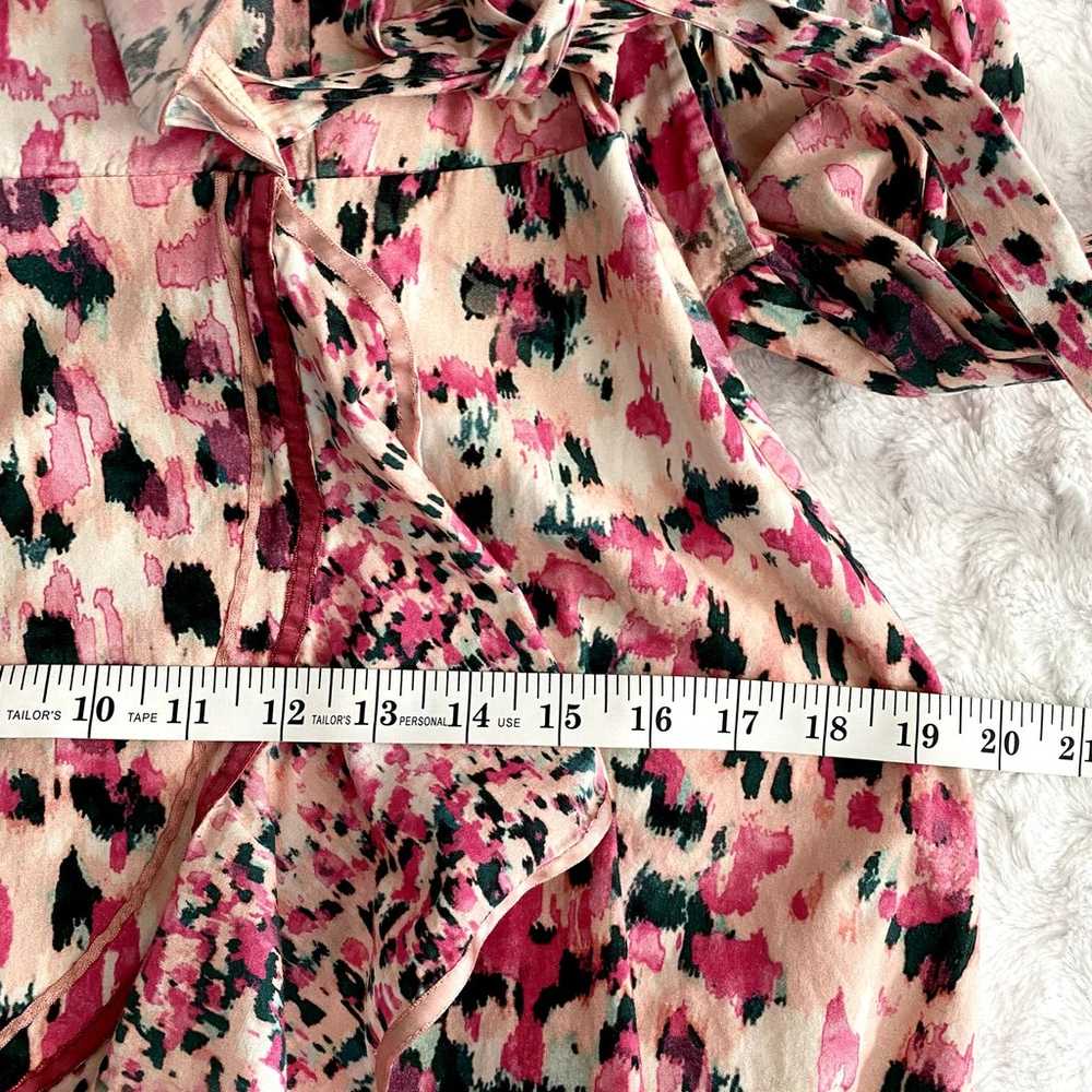 Rococo Sand Mimi Pink Printed Ruffle Long Sleeve … - image 10