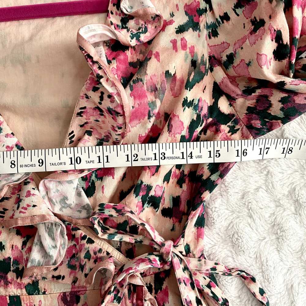 Rococo Sand Mimi Pink Printed Ruffle Long Sleeve … - image 8