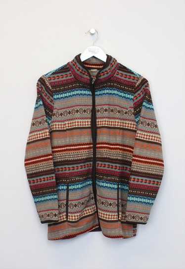 Vintage Unbranded crazy fleece in multi colour. B… - image 1