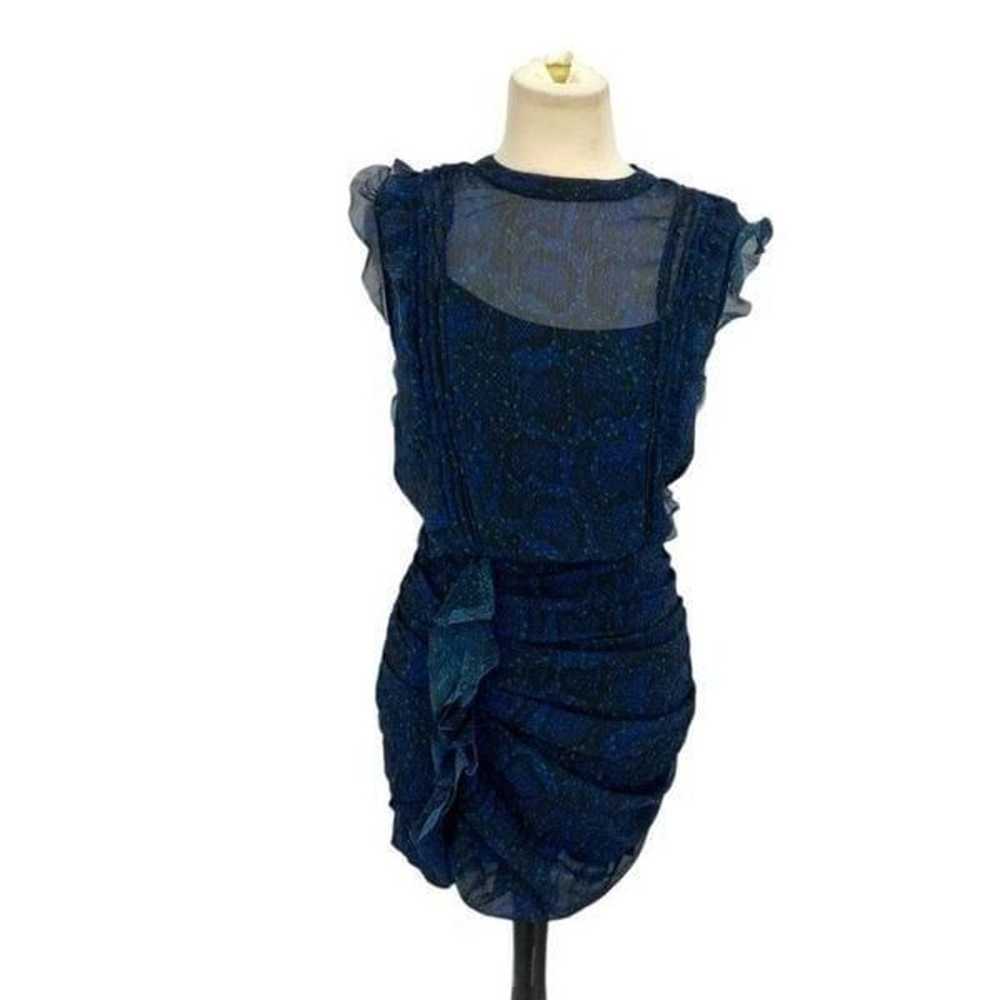 AllSaints Hali Tamora Snakeskin Print Dress In Ro… - image 2