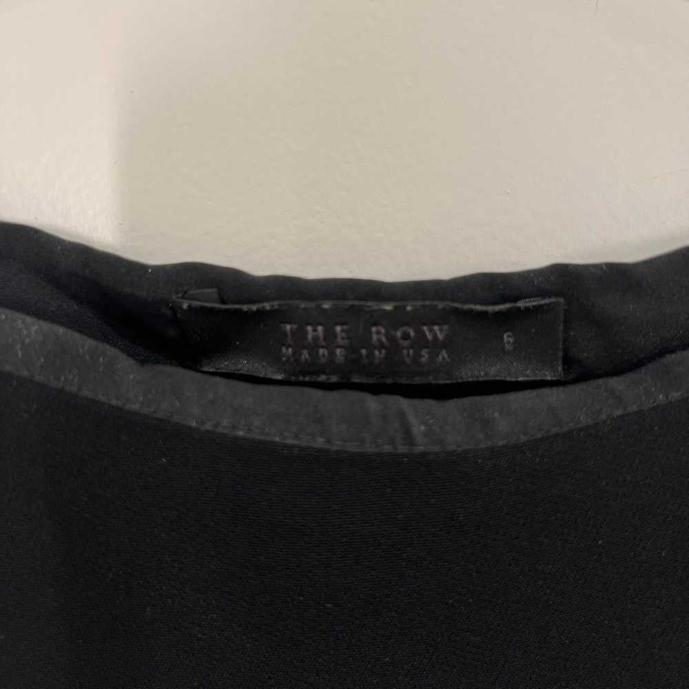 The Row Black Sheath Dress - image 4