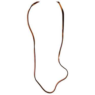 Hermès Leather necklace