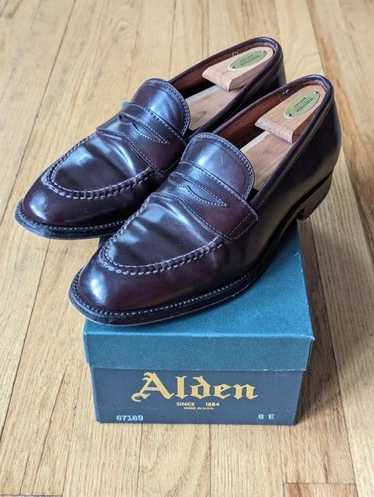 Alden Alden Penny Loafer Color 8 Shell Cordovan, S