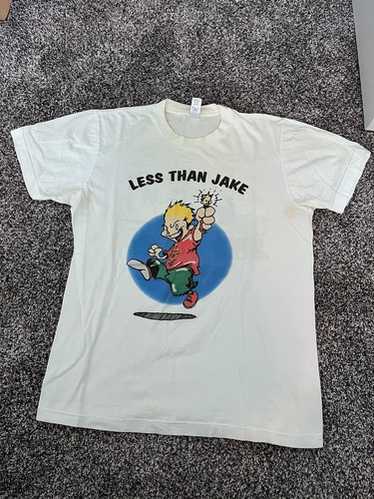 LESS THAN JAKE レスザンジェイク ヴィンテージバンドロンT Less Than Jake / レス・ザン・ジェイク - SILVER LININGS T