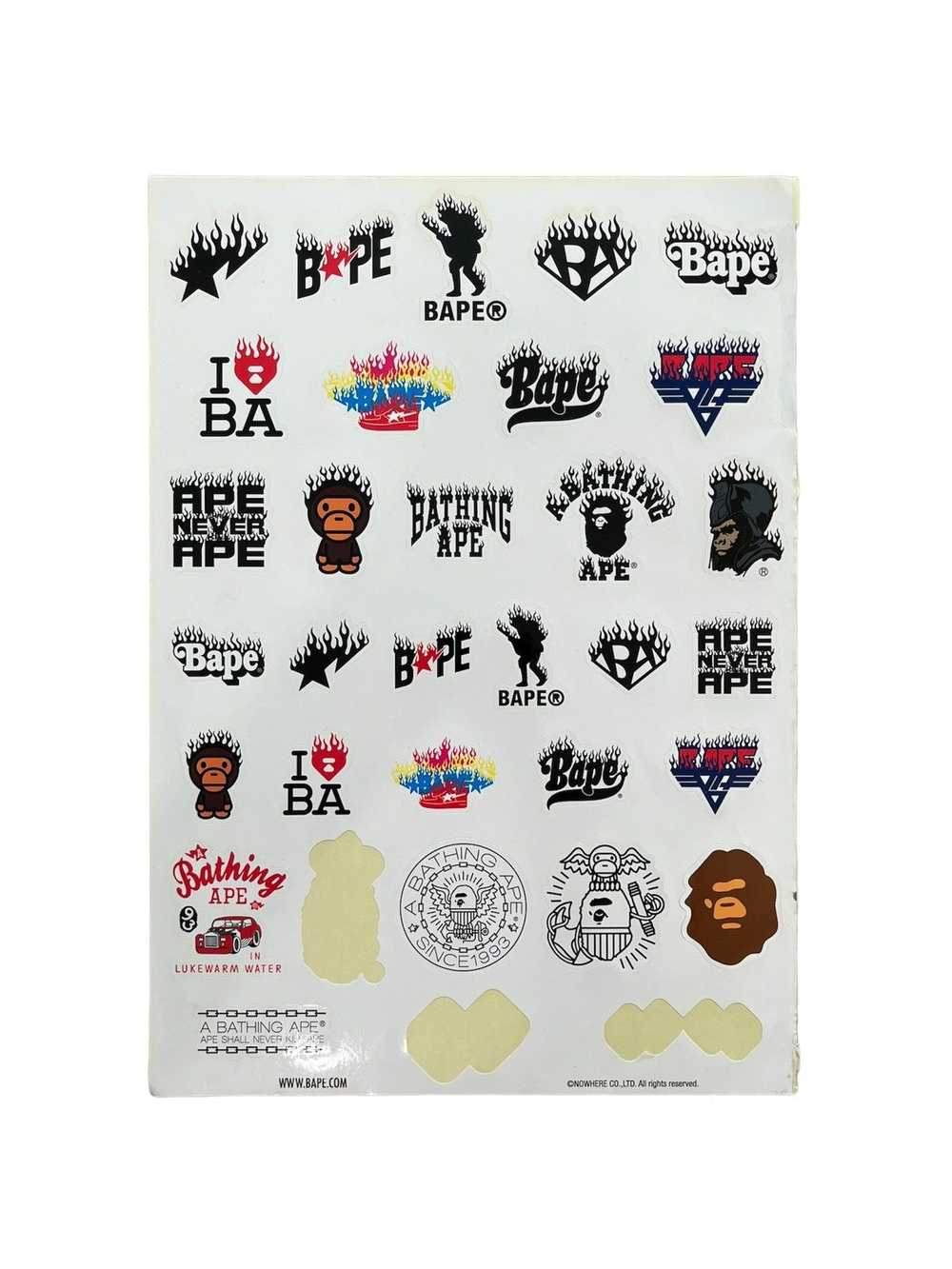 Bape × Nigo 2009 Bape Stickers - image 1