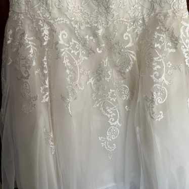 David's Bridal weeding dress + clean & preserve k… - image 1