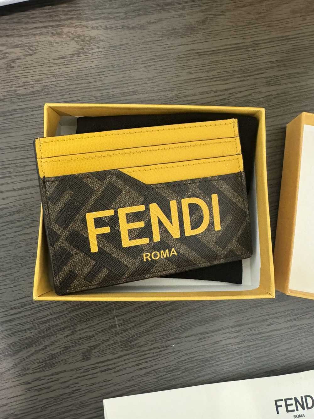 Designer × Fendi Fendi Card Holder Wallet - image 1