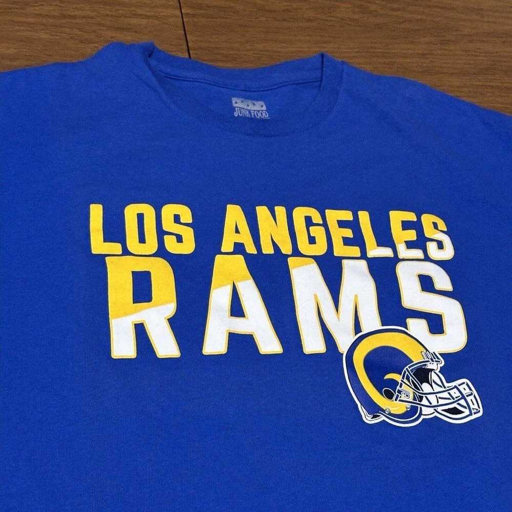 Los Angeles Rams Shirt Junk Food Mens Size Large … - image 2