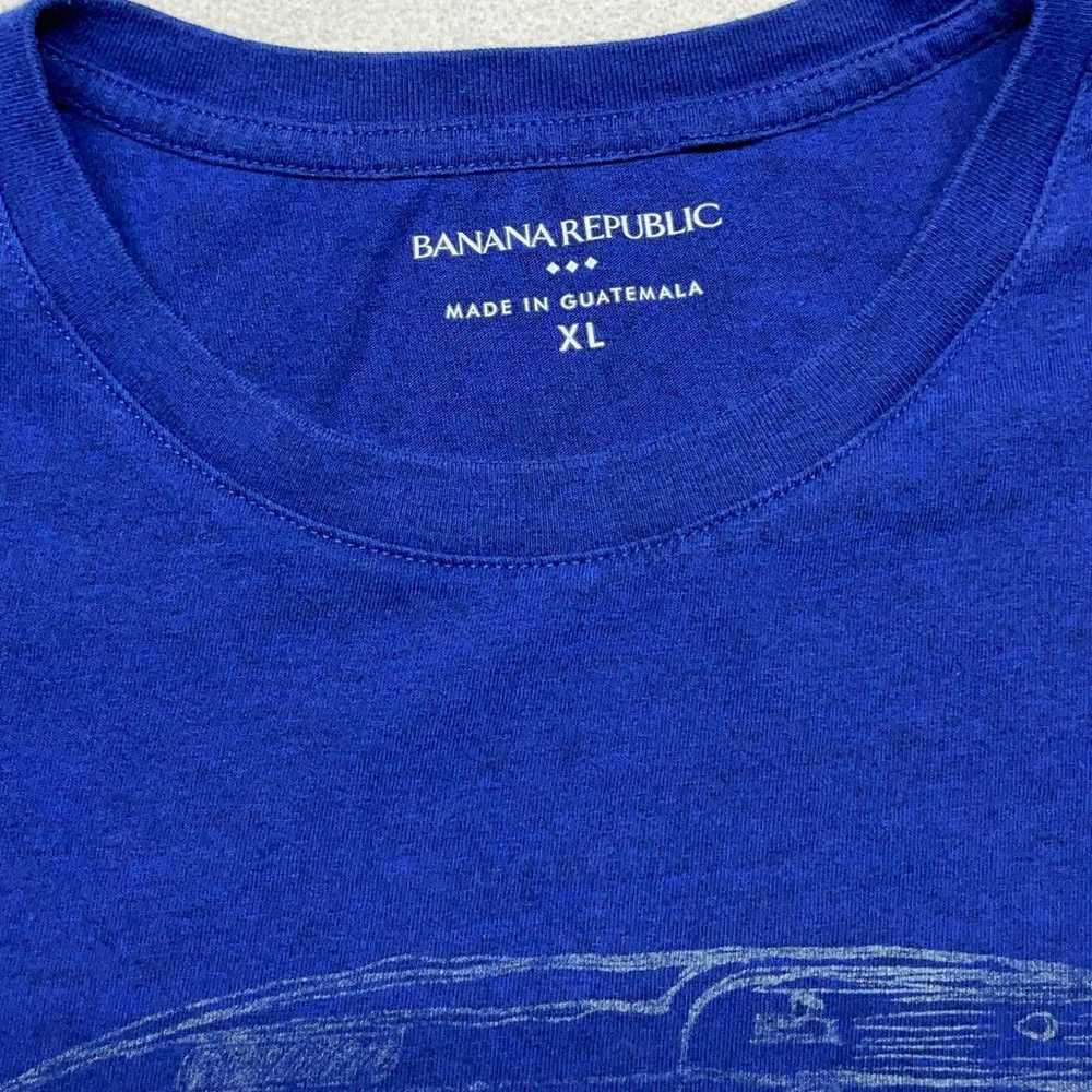 Banana Republic Graphic Offroad Jeep Tee Shirt Me… - image 5