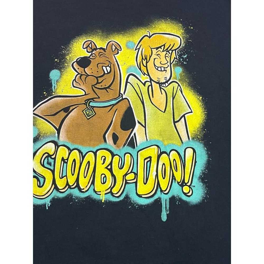 Scooby Doo Shirt Mens Extra Large Black Shaggy Gr… - image 3