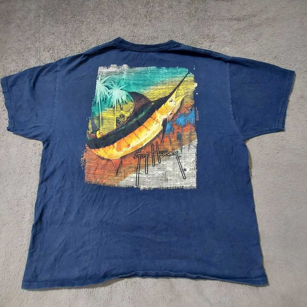 Guy Harvey Shirt Mens 2XL Offshore Fish Collectio… - image 2