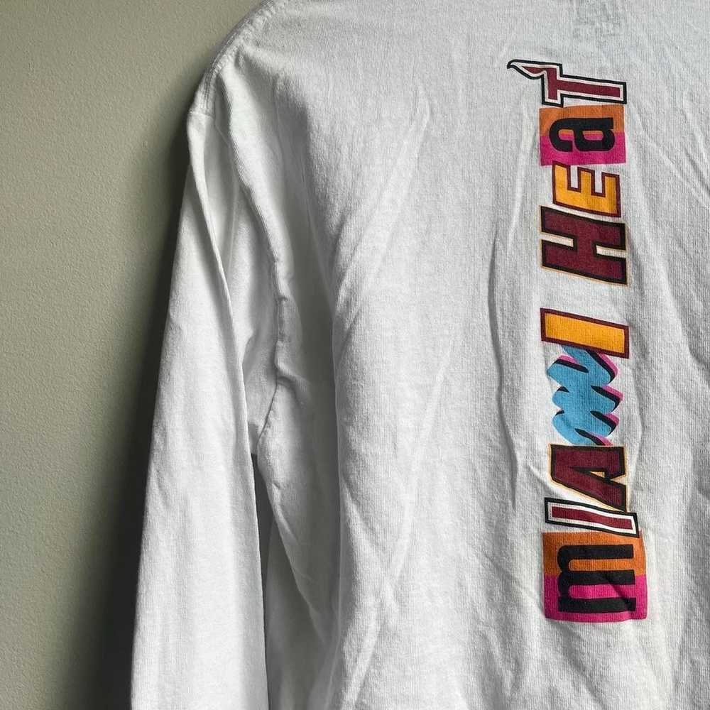 Miami Heat Retro Long Sleeve Tee NBA - image 2