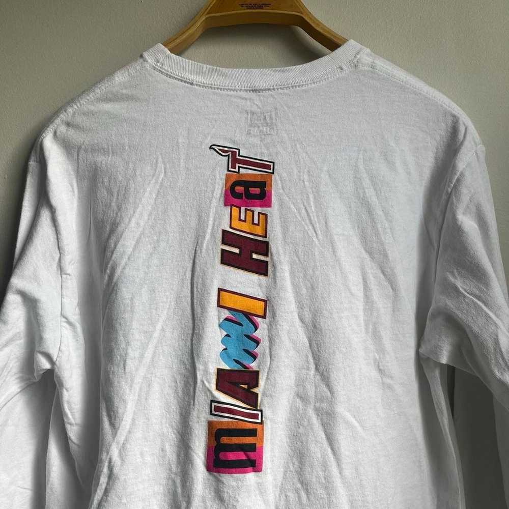 Miami Heat Retro Long Sleeve Tee NBA - image 5