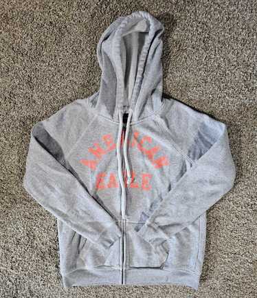 Designer American Eagle Full Zip Hoodie MEDIUM