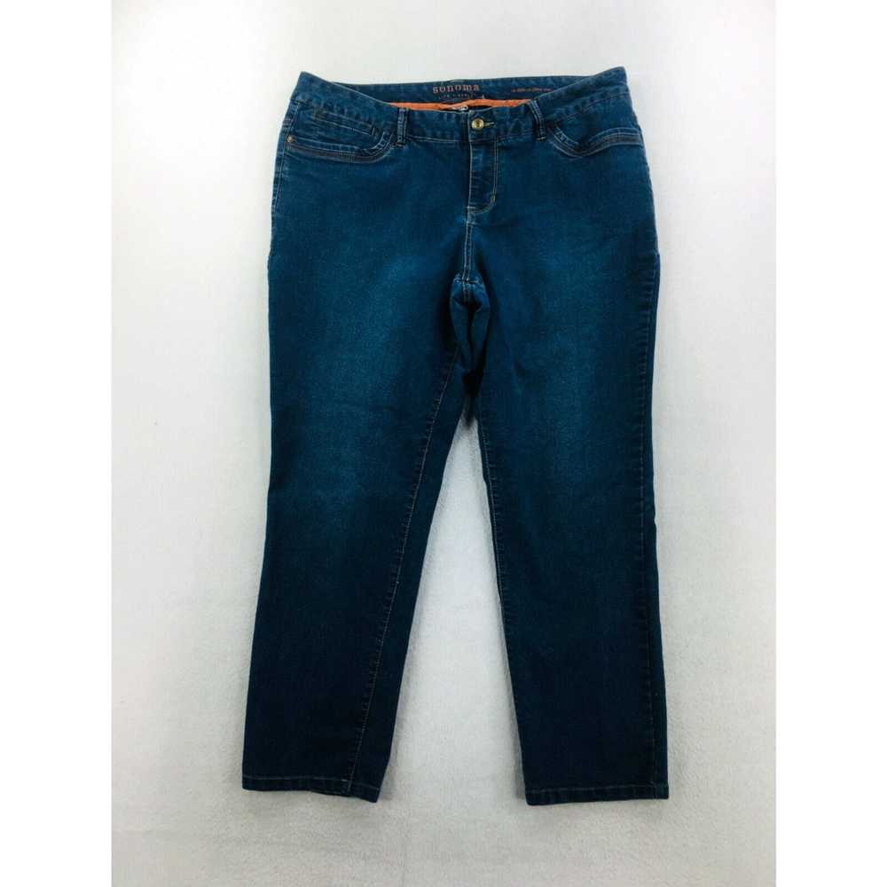 Vintage Sonoma Jeans Womens 37 Modern Crop Slim M… - image 1