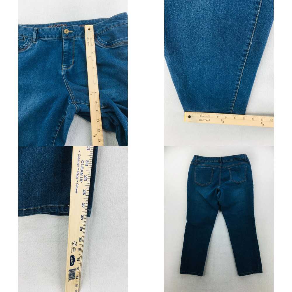Vintage Sonoma Jeans Womens 37 Modern Crop Slim M… - image 4