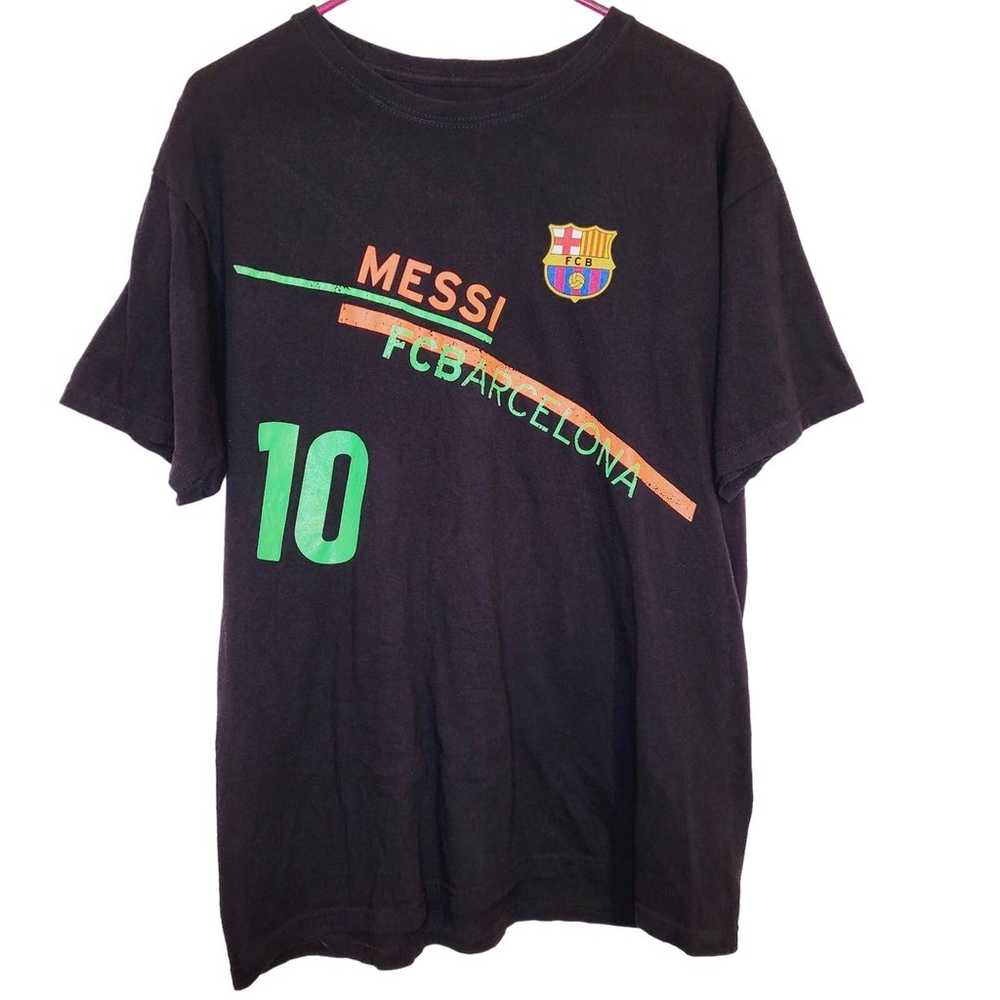 Lionel Messi Barcelona Football Club black short … - image 1