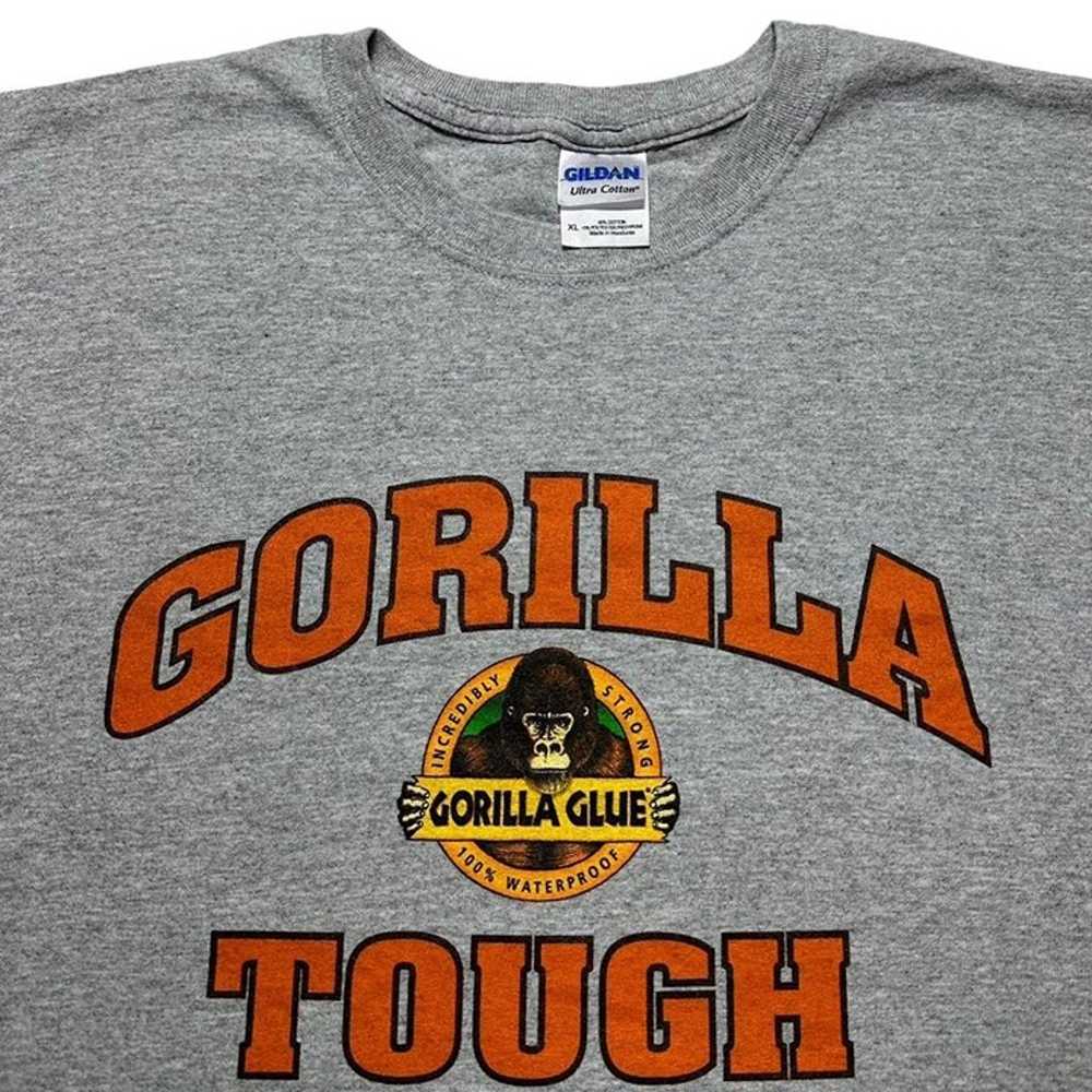 Y2K Gorilla Tough Gorilla Glue T-Shirt - image 3