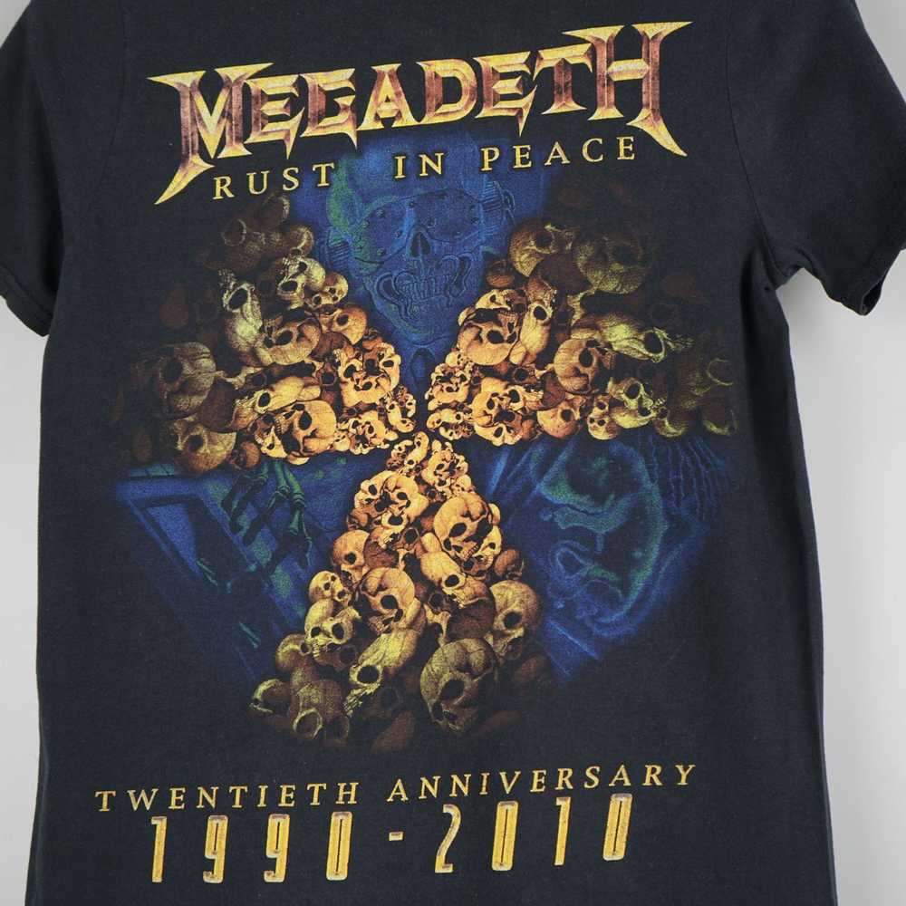 Band Tees × Rock T Shirt × Vintage 2010 Megadeth … - image 5