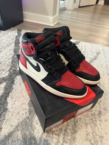 Jordan Brand × Nike Jordan 1 Bred Toe - image 1