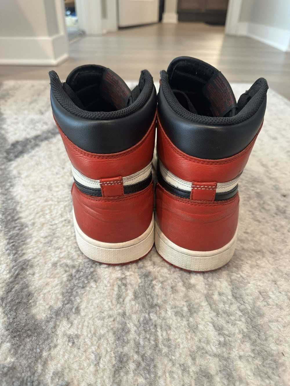 Jordan Brand × Nike Jordan 1 Bred Toe - image 3