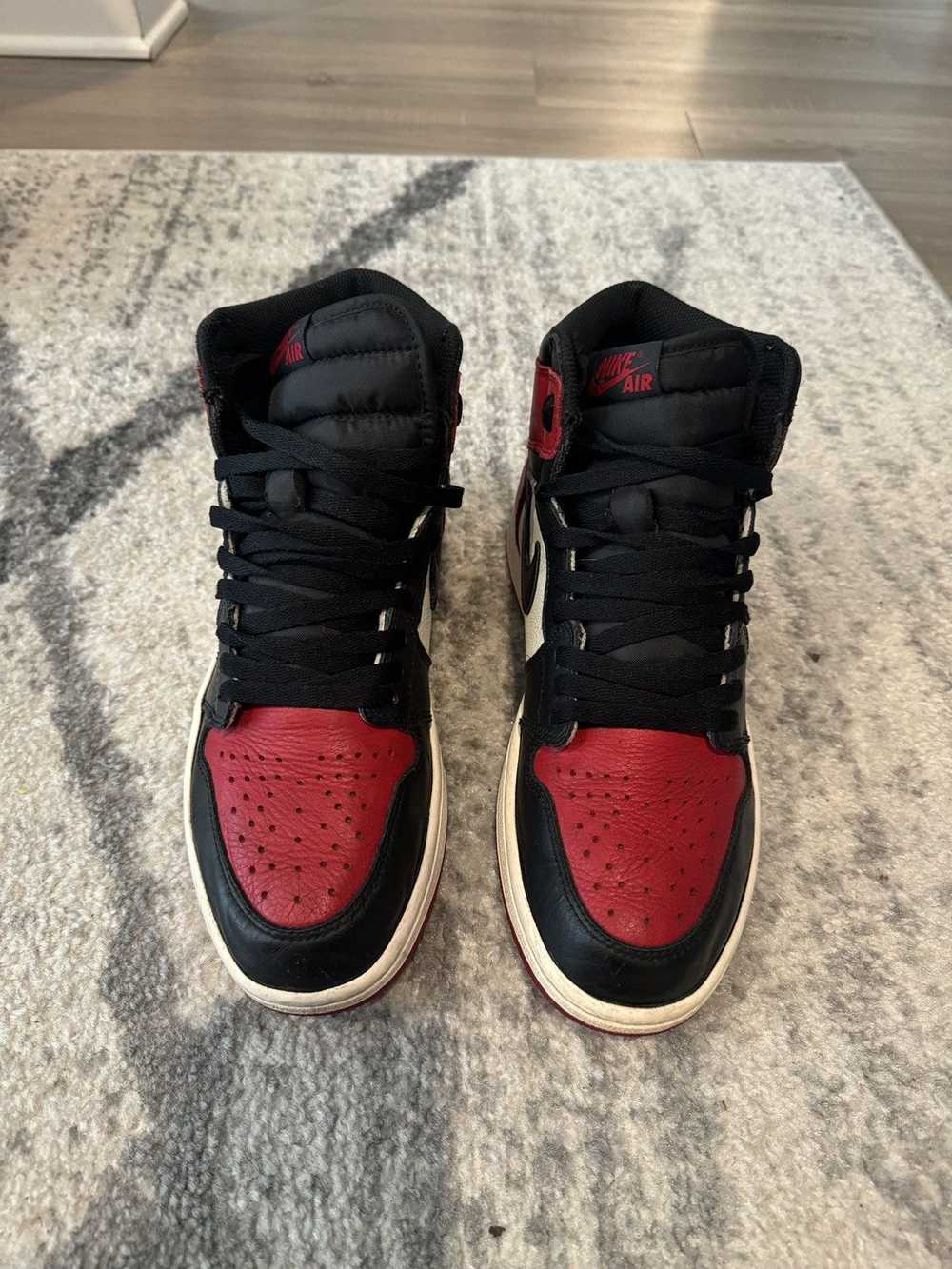 Jordan Brand × Nike Jordan 1 Bred Toe - image 5