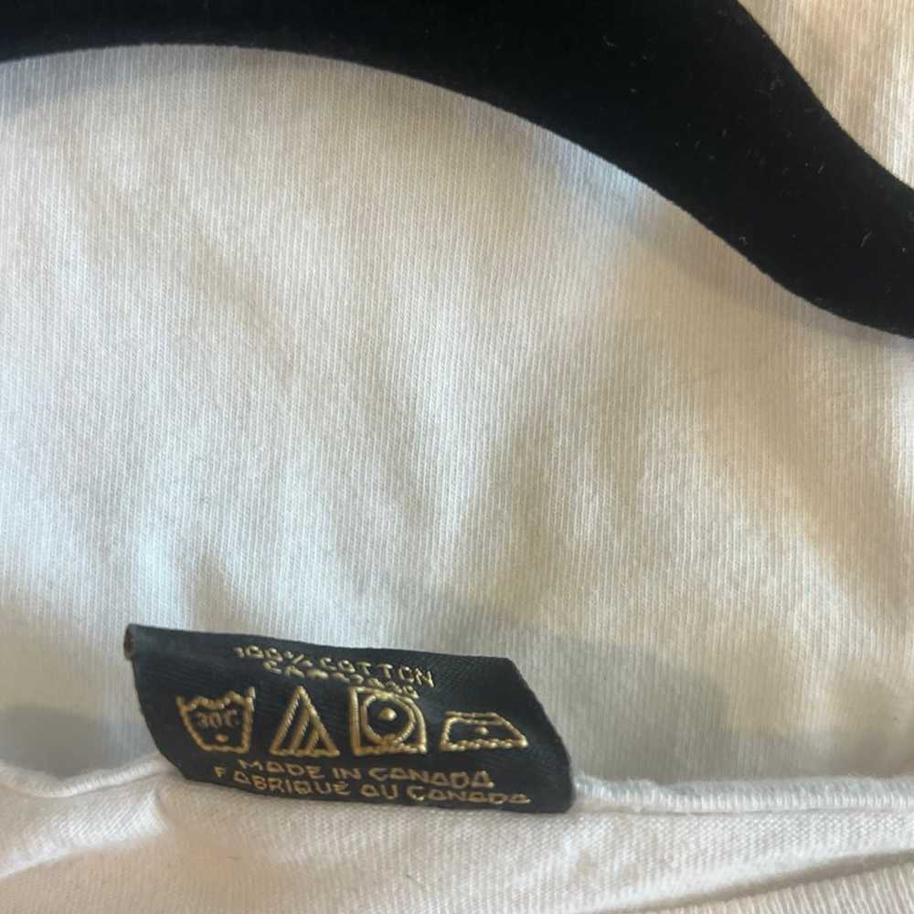 OVO White/Black/Gold Long Sleeve Logo Shirt ~2018… - image 6