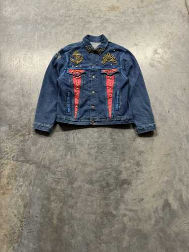 Vintage Vintage USA Bedazzled Eagle Denim Jacket