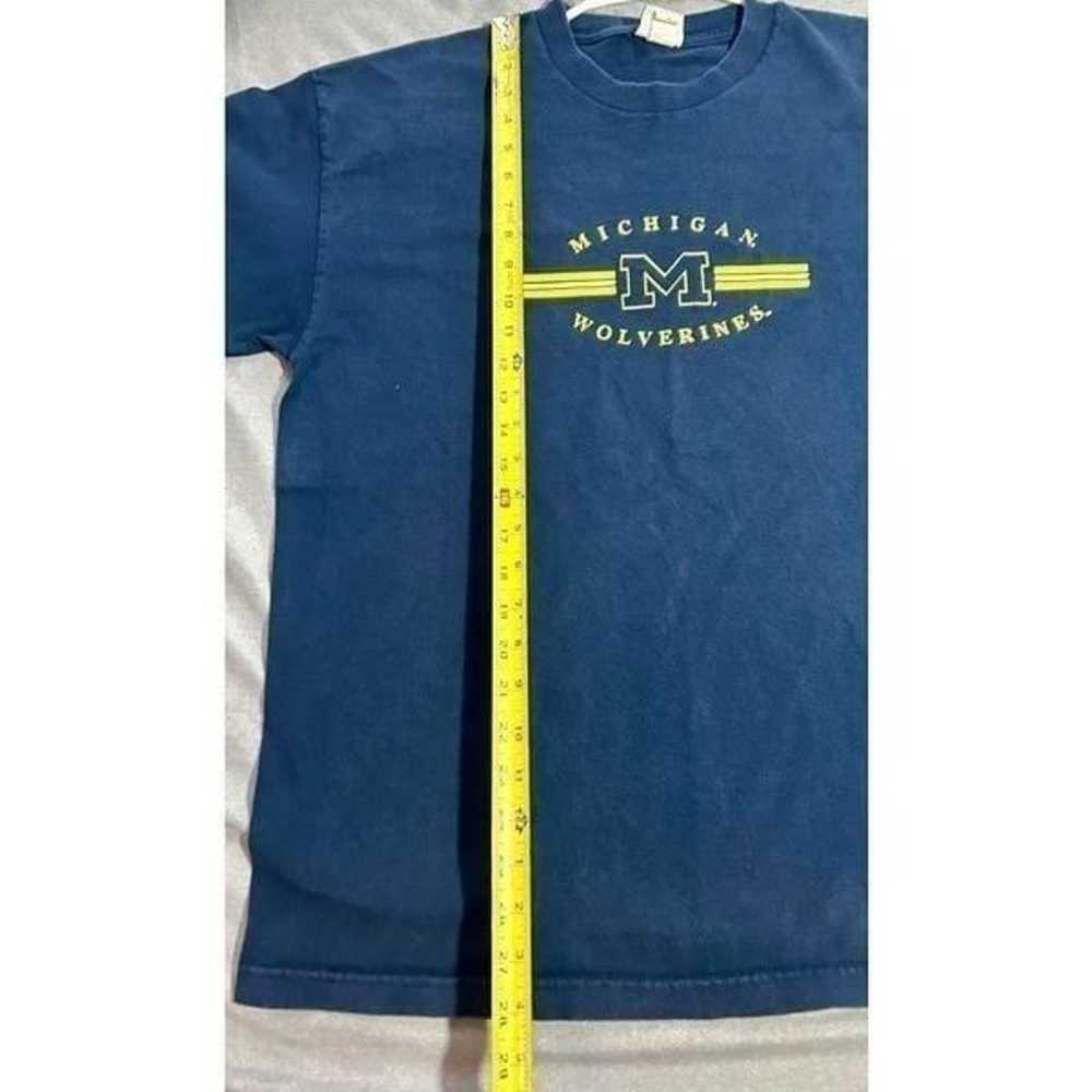 Vintage Michigan Wolverines Early 90s Blue Men’s … - image 7