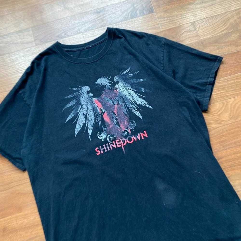 Shinedown Band Tee Graphic T-Shirt - image 8