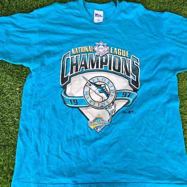 Vintage florida marlins 1997 world series champs … - image 1