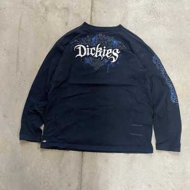 Vintage Y2K dickies affliction style shirt