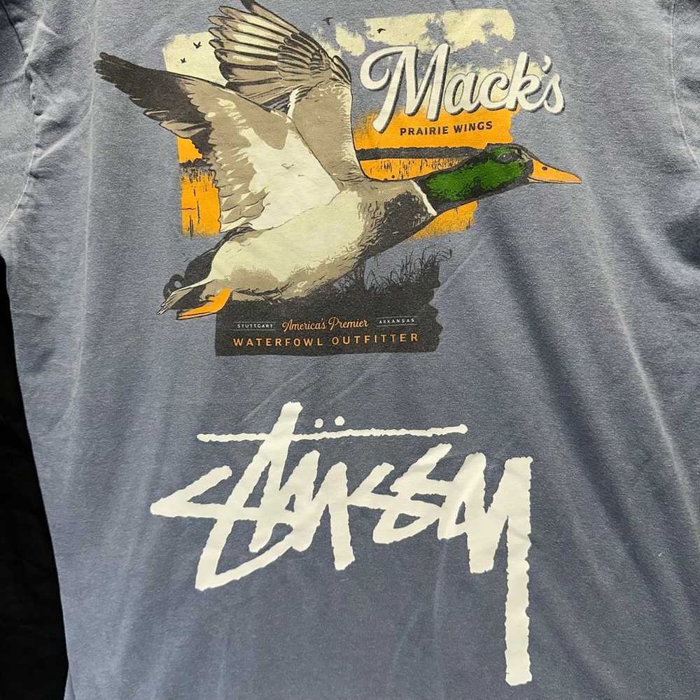Custom Stussy Mack's Prairie Wings Shirt Mens Lar… - image 3