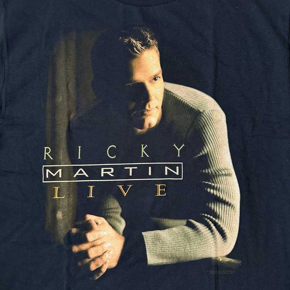 Vintage 90s Ricky Martin Livin La Vida Loca Tour … - image 2