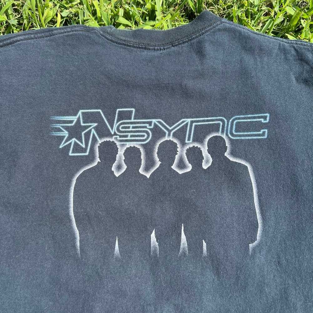 Vtg NSYNC 2001 Pop Odyssey Tour XL Shirt Tour Dat… - image 6