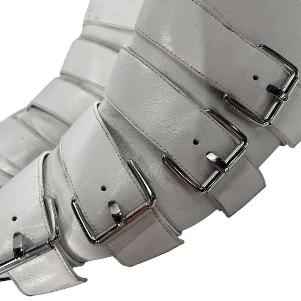 Balenciaga Leather ankle boots - image 4