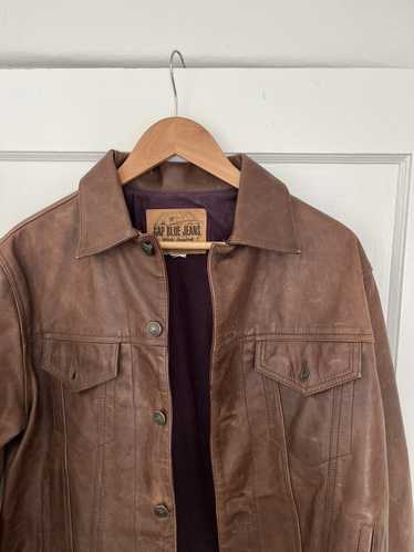 Gap Brown leather jacket