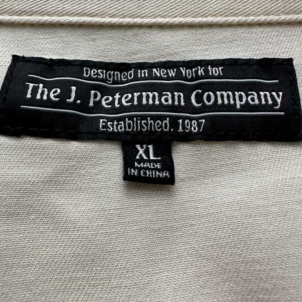 J Peterman J Peterman Company Pearl Snap Western … - image 6