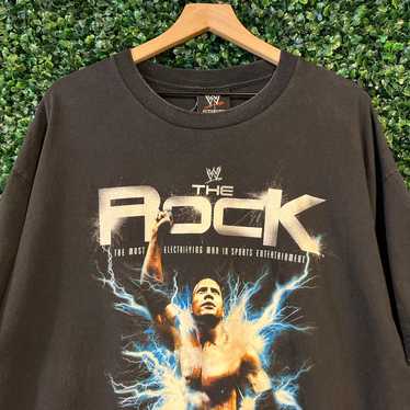 Vintage The Rock WWE T Shirt