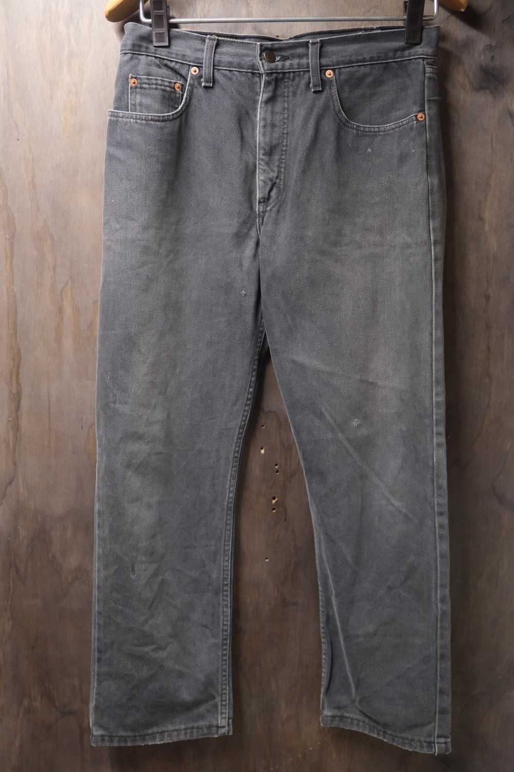 Vintage Levi's 615 orange tab grey jeans w33 - image 1