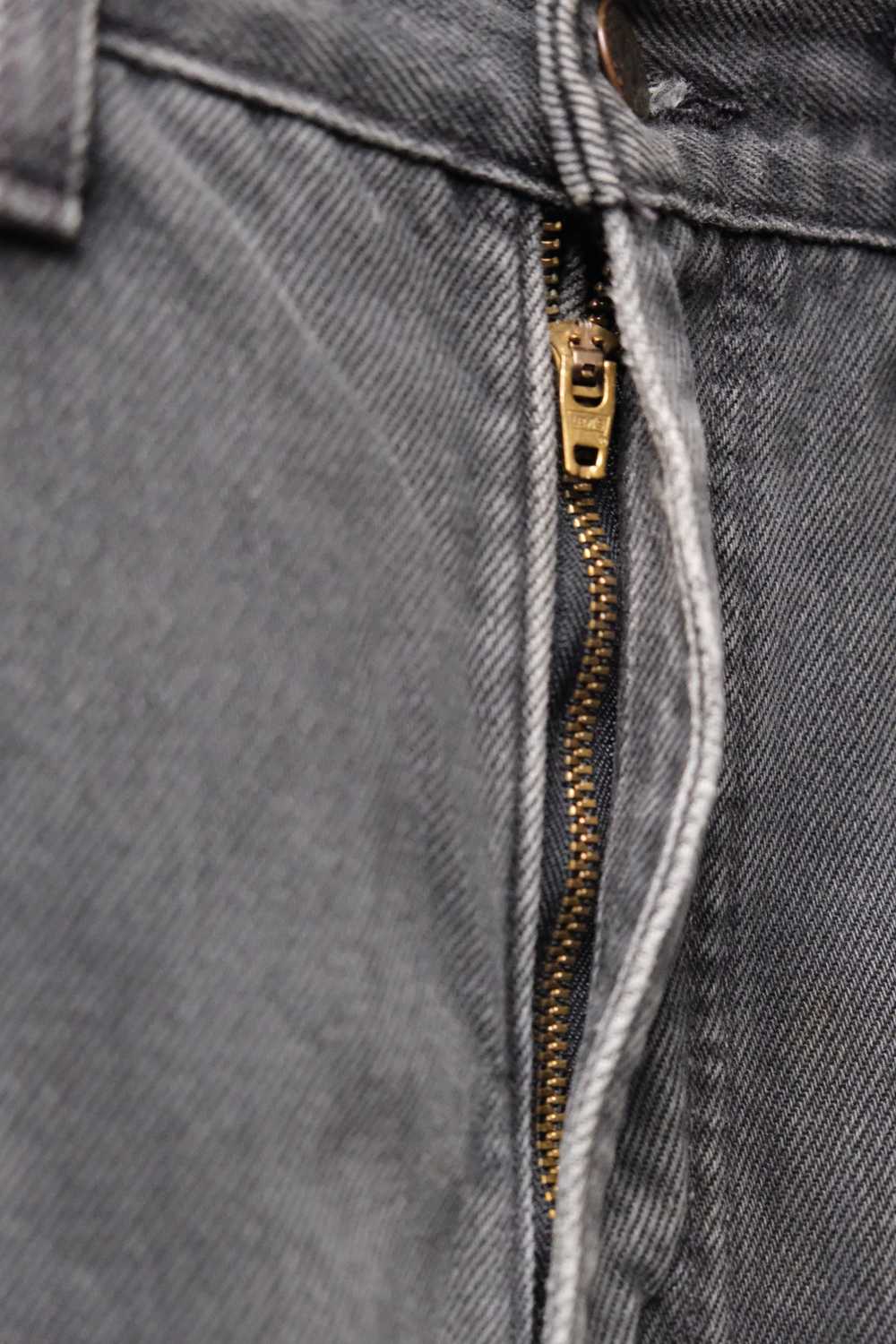 Vintage Levi's 615 orange tab grey jeans w33 - image 3
