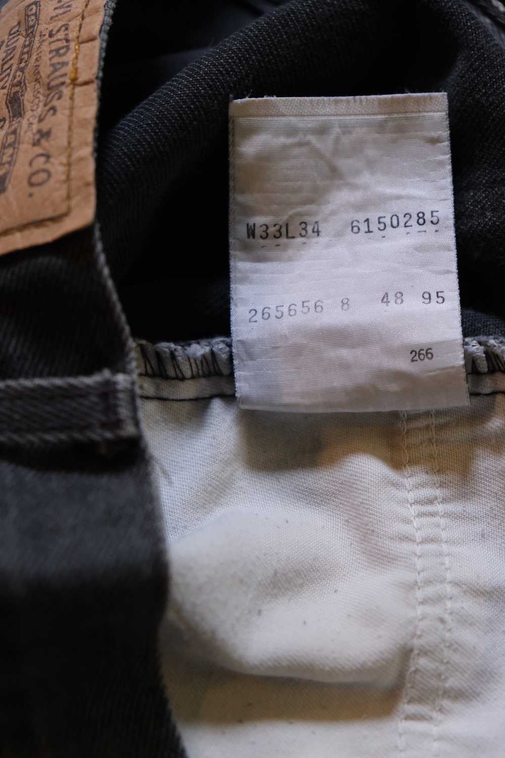 Vintage Levi's 615 orange tab grey jeans w33 - image 6