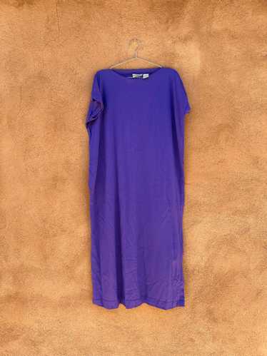 Purple Sunbelt Sleeveless Sweatshirt Dress