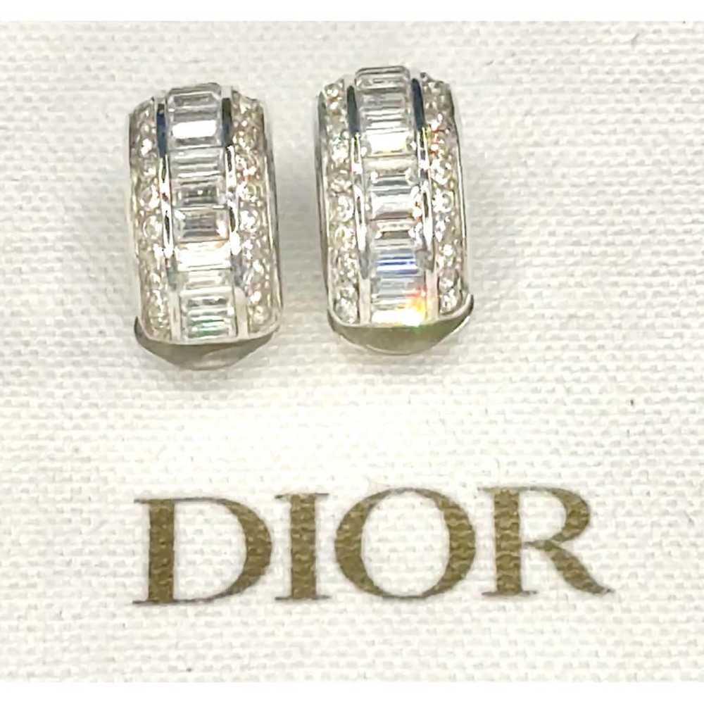 Dior Silver earrings - image 2