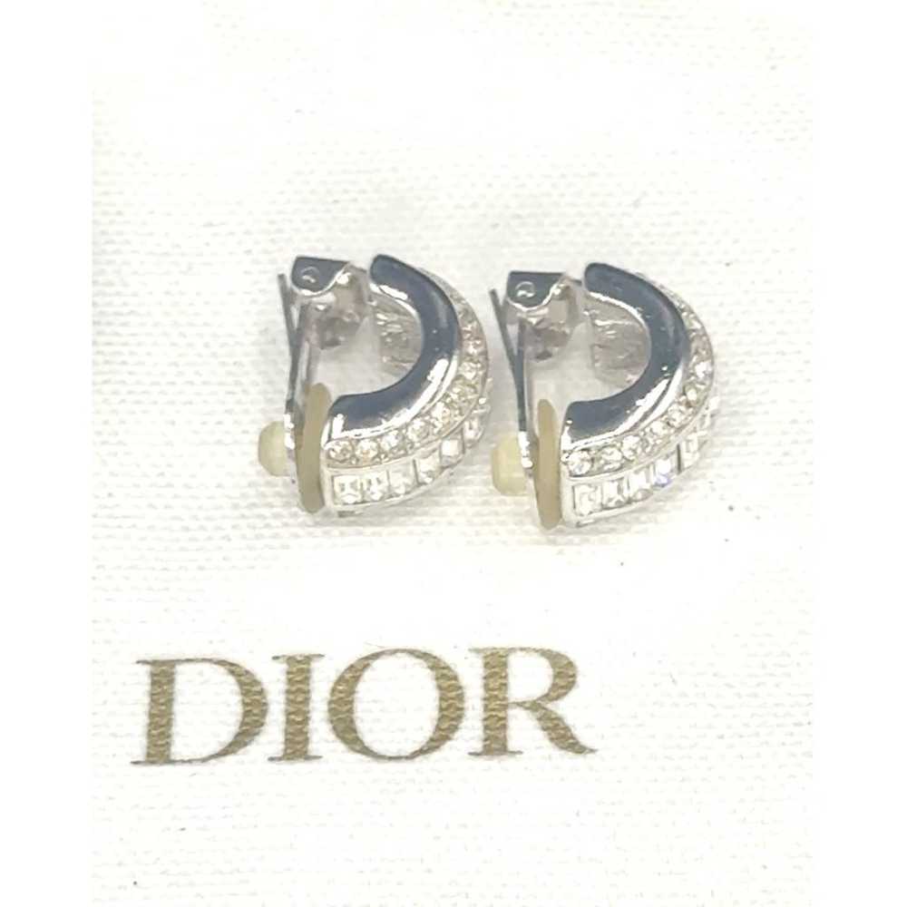 Dior Silver earrings - image 3