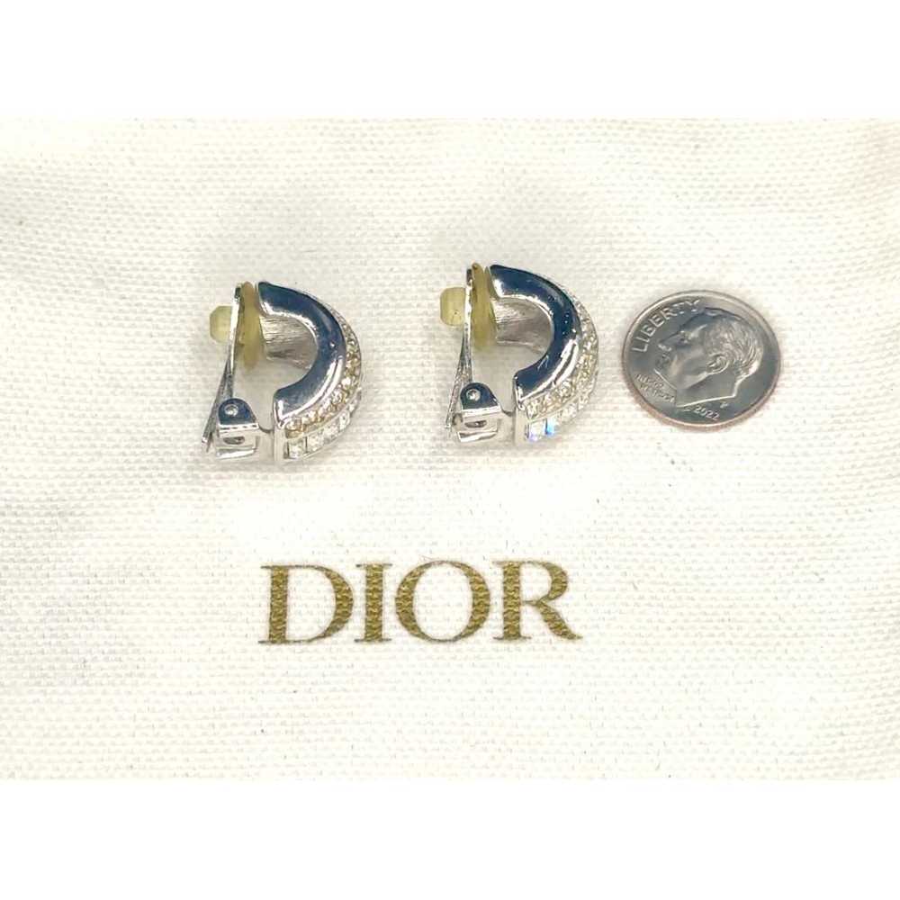 Dior Silver earrings - image 5