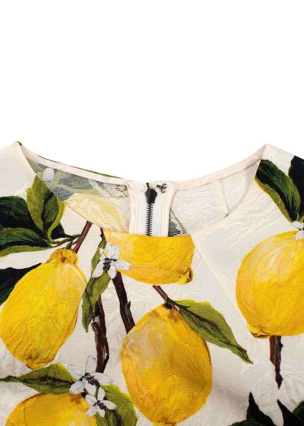 Managed by hewi Dolce & Gabbana Yellow Lemon Prin… - image 4