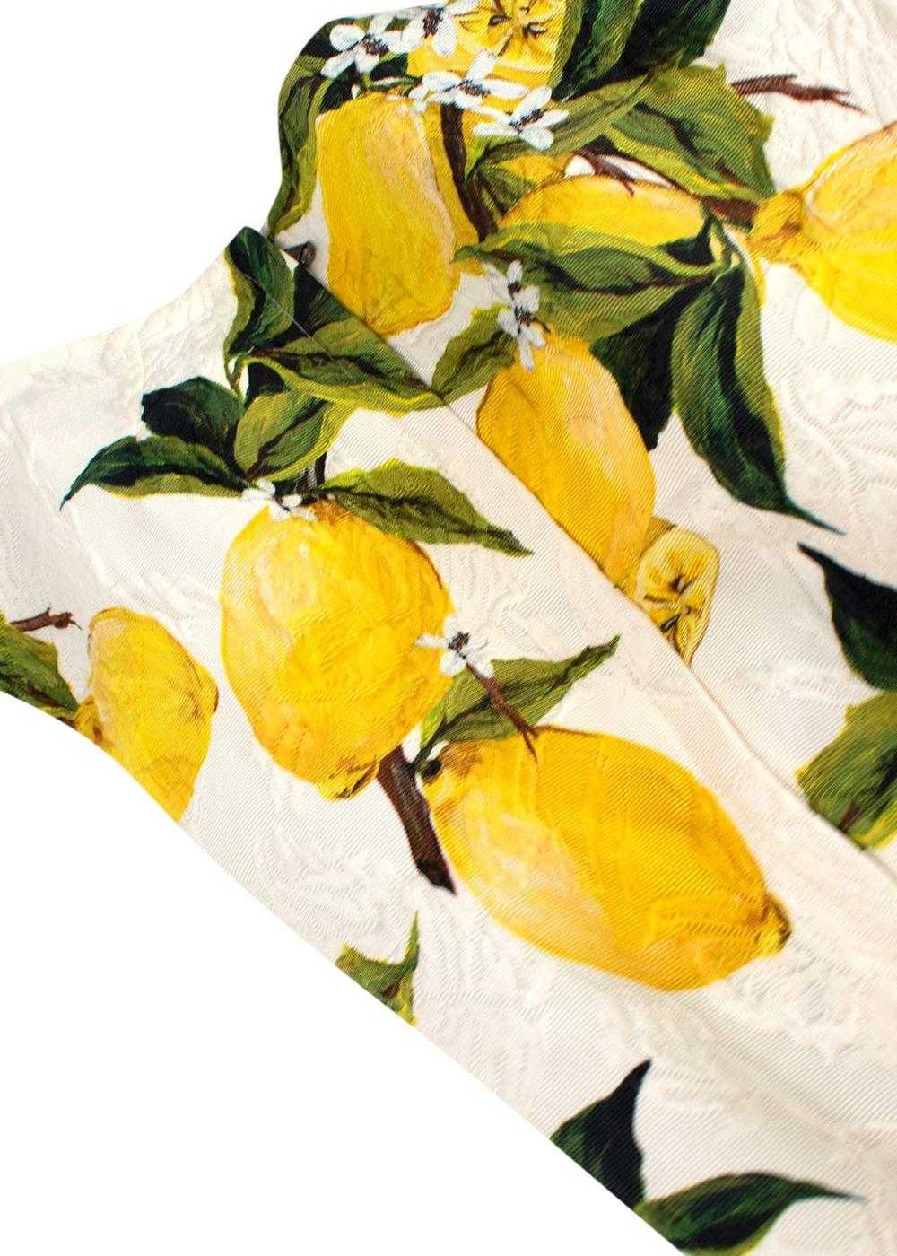 Managed by hewi Dolce & Gabbana Yellow Lemon Prin… - image 5